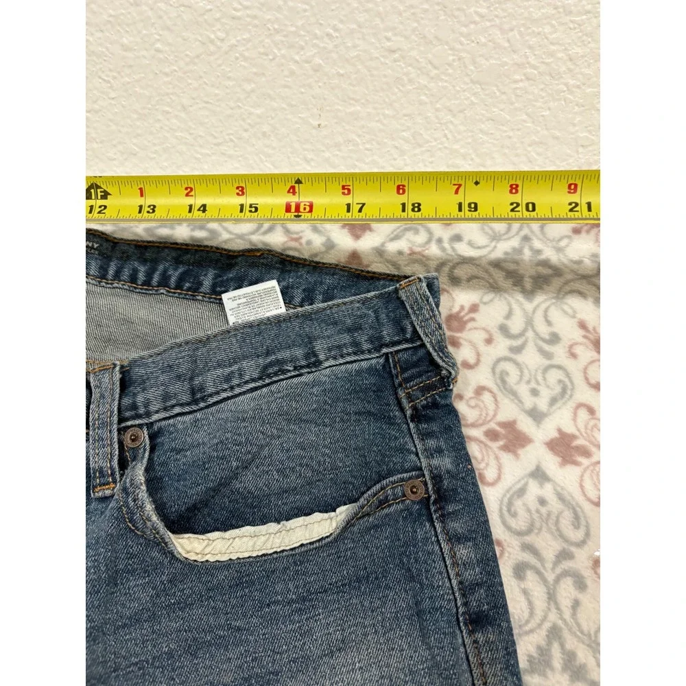 Old Navy Skinny Built-In Flex Jeans Mens 38x30 Medium Wash Denim Pants